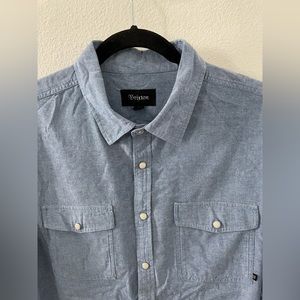 Brixton Button Up Long Sleeve T-Shirt